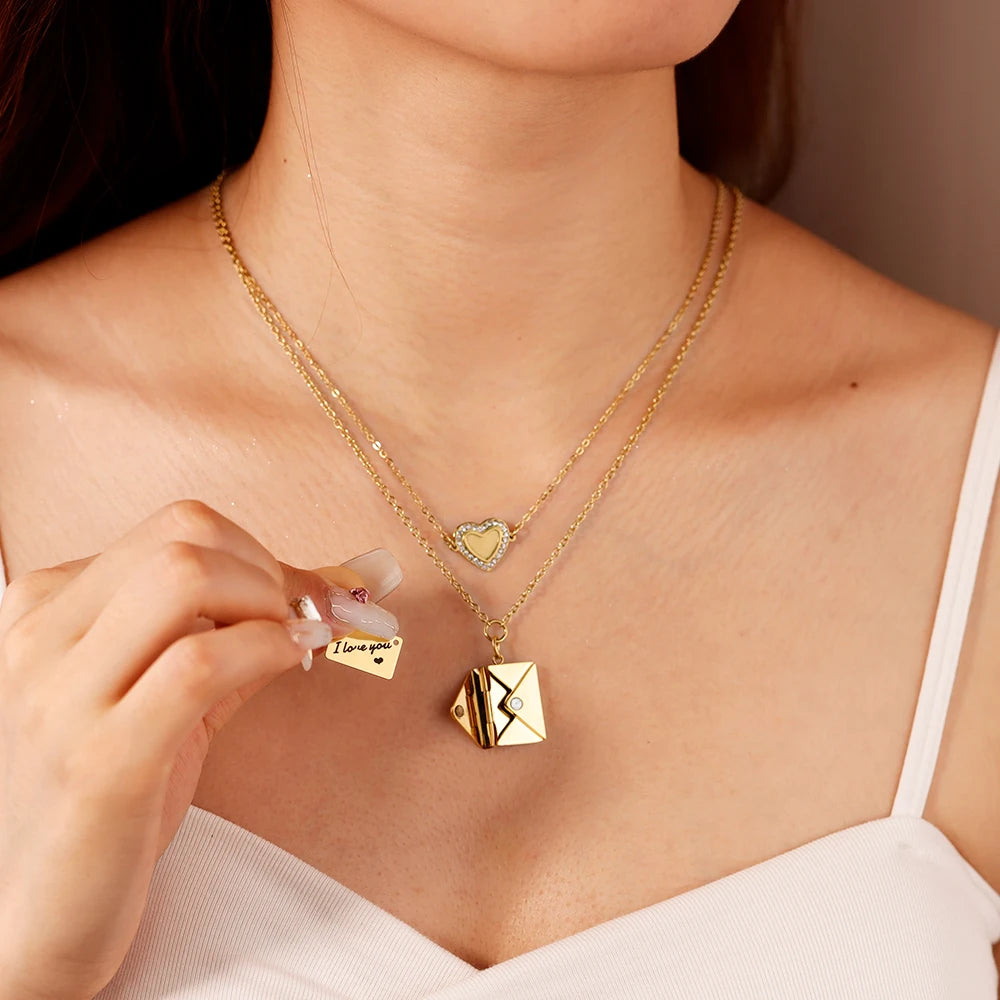 "Love Letter" Necklace Gift Set
