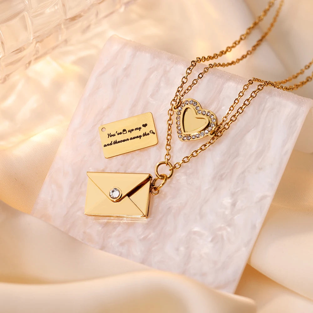 "Love Letter" Necklace Gift Set
